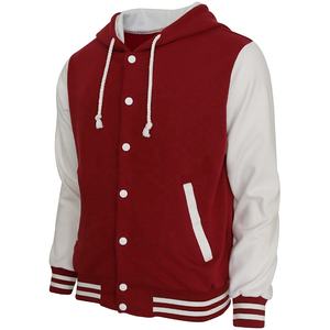 Sweats à capuche personnalisés à la mode devant entièrement zapper up mode perte de coupe poids lourd coupe ajustée bouton personnalisé pull à capuche en tricot - Product Image 4