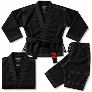Uniforme de Judo al por Mayor, Marca Champs Gear, Algodón 380g, Corte Holgado, Duradero, Transpirable, Traje de Entrenamiento y Práctica Unisex para Adultos, Academias y Clubes - Product Image 1