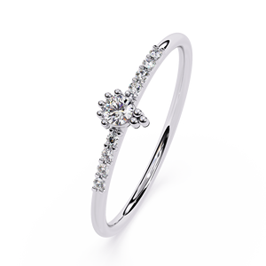 Loista Jewels with IGI Gia Certified CVD Lab Created Grown Diamond 9k 10k 14k 18k Solid Gold Engagement <b>Rings</b> <b>for</b> Women <b>Men</b> - Product Image 2