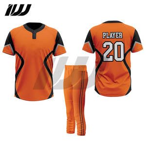 ชุดยูนิฟอร์มเบสบอลซอฟต์บอลสำหรับผู้ใหญ่ พิมพ์ลายดิจิทัลคุณภาพเยี่ยม ผลิตตามสั่ง ผ้าโพลีเอสเตอร์ 100% ระบายอากาศได้ดี มีไซส์พลัสสำหรับทีม ชุดกางเกงขาสั้น - Product Image 2