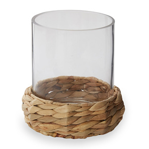 Natural water hyacinth cup <b>wraps</b> bulk quantity cheapest price drinkware <b>wrap</b> cup holder sleeve - Product Image 1