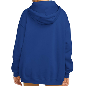 Sweat-shirts à capuche oversize personnalisés, unisexes, streetwear, en tissu épais, fabrication OEM ODM, vente en gros, usine de vêtements - Product Image 3