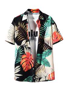 Men <b>Set</b> Print Short Sleeve Shirt Beach Shorts Matching Holiday Summer Casual Colorful top mens <b>twin</b> <b>set</b> - Product Image 2