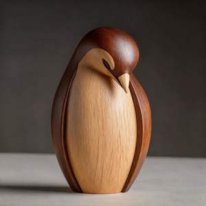 Décoration artisanale en bois à poser sur table, sculpture décorative RR Enterprises India - Product Image 4