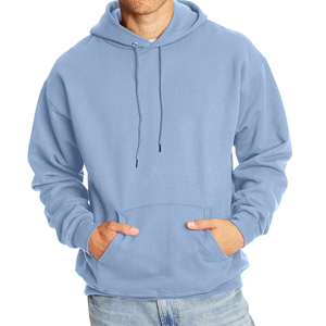 Sudadera con Capucha para Hombre, Color Sólido, Corte Regular, Felpa de Algodón, Informal, para Otoño, con Bolsillo Delantero y Capucha con Cordón Ajustable - Product Image 1