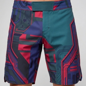 Pantalones Cortos Deportivos Profesionales con Tela Elástica, Tecnología de Absorción de Humedad y Diseño Cómodo para MMA - Product Image 5
