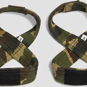 Correas de Soporte para Muñeca de Neopreno con Diseño de Camuflaje en Forma de 8 para Levantamiento de Pesas y Entrenamiento - Correas de Fitness Transpirables y Resistentes - Product Image 5
