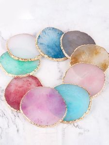 Ensemble de sous-verres en résine avec finition artistique pour accessoires de décoration intérieure créatifs - Product Image 5