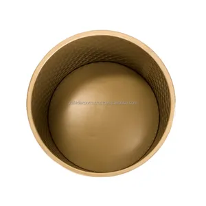 Handmade Premium Galvanized Digital Material Eco-Friendly Vintage <b>Square</b> Floor Flower Vase Tall Designer Luxury Decoration - Product Image 4