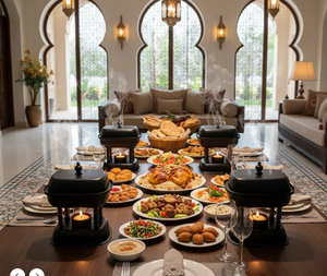 Royal Design Majlis Stainless Steel Chafing Dishes for Commercial Buffet Catering Use - Product Image 5