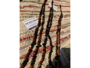 Tasbih/Misbaha de 99 cuentas de cuerno de búfalo redondo pulido, rústico, islámico, moderno, ecológico, religioso de ILAHI, Uttar Pradesh - Product Image 5