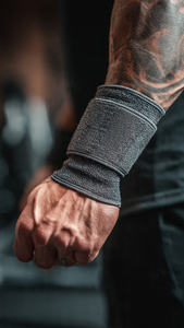 Manchon de compression en néoprène pour haltérophilie, entraînement intensif de musculation, pompes et tractions - Product Image 6