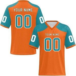 Proveedor Profesional de Camisetas de Fútbol Americano, Malla de Poliéster, Sublimación, Uniforme para el Día del Partido, Ropa Deportiva Profesional para Clubes, Ajuste Premium - Product Image 4