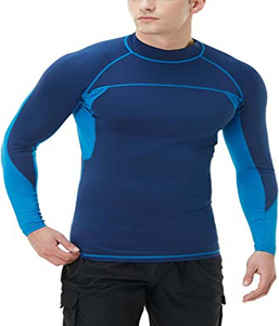 Camiseta de Protección Solar Ligera, de Secado Rápido y Transpirable, de Alta Calidad, con Logotipo Personalizado, Camiseta de Protección Solar para Hombre, Logotipo Personalizado, Mangas Largas - Product Image 5