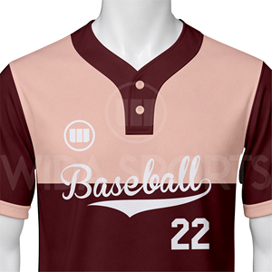 Uniformes de Béisbol Sublimados Personalizados, Uniformes de Equipo Premium, Ropa Deportiva Transpirable, Wida Sports, Poliéster/Nailon Antibacteriano - Product Image 4