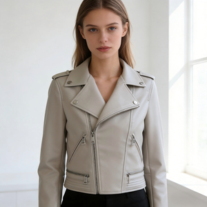 Abrigo de Cuero de Marca Privada, Chaqueta de Cuero Genuino, Chaqueta de Invierno, Fabricación OEM, Entrega Rápida, Exportación - Product Image 1