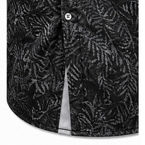 Chemise décontractée de luxe pour homme, élégante, avec impression numérique premium et design moderne à boutons pour un look tendance - Product Image 5