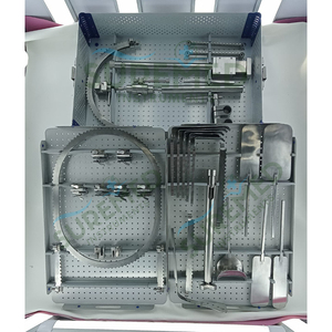 Set de rétracteurs chirurgicaux abdominaux Bookwalter avec boîte de stérilisation, instruments en acier inoxydable pour interventions chirurgicales abdominales - Product Image 2