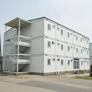 2023 New Design Cost-Effective Well Design Assemble Container Movable 3 Storey Prefab House