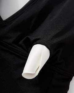 คุณภาพดี สินค้ามาใหม่ ชุดว่ายน้ำวันพีซแบบมีลาย 1 สี ชุดบิกินี่เซ็กซี่สำหรับผู้หญิง พร้อมเดรสชายหาดยาว - Product Image 6