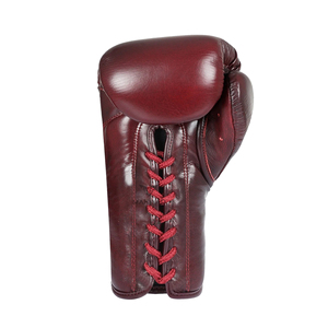 Gants de boxe professionnels en cuir sur mesure fabriqués par un fabricant, équipement d'entraînement respirant pour adultes - Product Image 4