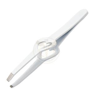Pinzas para Pestañas de Acero Inoxidable con Punta Suave, Instrumento de Precisión para la Aplicación de Pestañas - Product Image 1