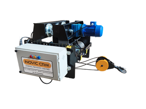 Palans électriques à câble métallique robustes de 2 tonnes et 6 mètres avec chariot de levage |   Équipement de levage industriel avec protection IP55 - Product Image 2