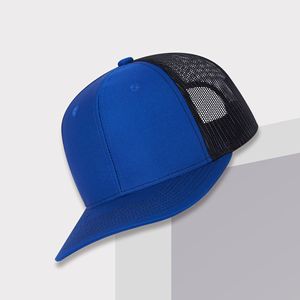 Gorra Trucker de Nuevo Estilo con Visera Ligeramente Curvada, Gorra de Béisbol Casual con Bloques de Color, Transpirable, para Senderismo al Aire Libre, con Panel Frontal 3D para Protección Solar - Product Image 5