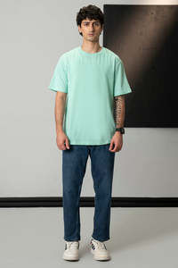 เสื้อยืดแขนสั้นผู้ชาย คุณภาพพรีเมียม ผ้าฝ้ายเรียบ รับสกรีนโลโก้ตามสั่ง ผู้ผลิต OEM ขายส่ง - Product Image 3