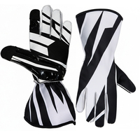 Gants de course respirants avec logo personnalisé et coutures inversées pour le contrôle du volant, idéaux pour le karting en extérieur