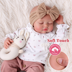 <span class=keywords><strong>Poupée</strong></span> Bébé Reborn Fille Réaliste en Vinyle Intégral de 17 Pouces <span class=keywords><strong>Nancy</strong></span>, Modèle Endormi, Nouvelle Arrivée - Product Image 2