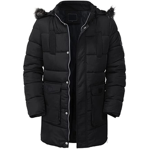 2025 Winter New Arrival Men's Casual Parka Jacket Coat Plus Size Outdoor Warm Men Winter Parka Heavy Duty <b>Thermal</b> Jackets - Product Image 2