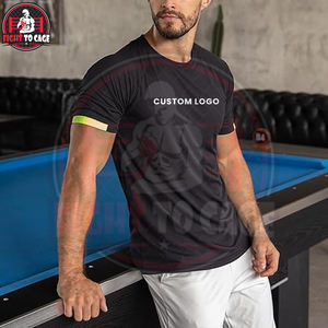 Bon fournisseur, service OEM, hauts de sport écologiques à séchage rapide, respirants, anti-transpiration, manches courtes, t-shirts de sport. - Product Image 2