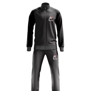 Chándal de poliéster y spandex con detalles en aplique para hombre - Product Image 1