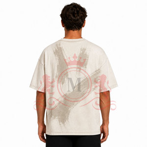 เสื้อยืดทรงโอเวอร์ไซส์สุดเทรนดี้ สีซีดแบบซันเฟด ทรงดรอปไหล่ ลุคแบบวอช ให้ความสบายในการสวมใส่ เหมาะสำหรับแฟชั่นสตรีทลำลอง - Product Image 2