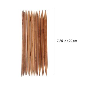 Aiguilles à tricoter en bambou naturel, outil de tricot et de crochet en bois lisse - Product Image 4