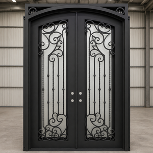 Puertas de Entrada de Hierro Forjado de Lujo: Elegantes Diseños de Puertas de Entrada Personalizadas para Entradas de Hogar Seguras, Elegantes y Atemporales, Construidas para Durar - Product Image 1