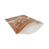 Sachets personnalisés imprimés avec poignée et fenêtre transparente, refermables à fermeture éclair, écologiques, en Mylar de qualité alimentaire pour l'emballage