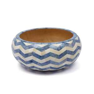 ชามเสิร์ฟอาหารฝังกระดูกคุณภาพพรีเมียม ดีไซน์หรูหรา เหมาะสำหรับงานแต่งงาน ของใช้ในครัวเรือน ผลิตโดย Lodi Impex - Product Image 2