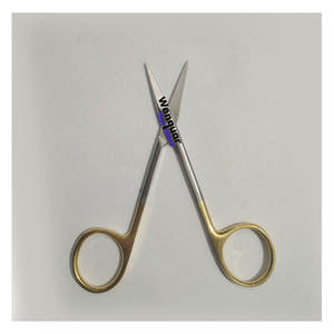 Tijeras Quirúrgicas Dentales de Iris de Grado Profesional, Rectas y Curvas, Instrumentos TC - Product Image 1