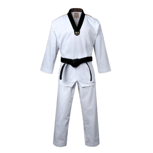 Martial Arts Judo Uniform White 100% Cotton Quick Dry Set - Product Image 4