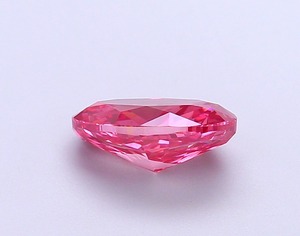 Diamant rose ovale fantaisie vif cultivé en laboratoire CVD, clarté VS2, excellente taille, diamant rose éthique non monté 1,52 carat - Product Image 5