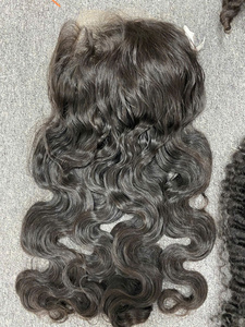 Perruque frontale 13*4 en cheveux vierges vietnamiens, densité 180%, closure 5x5, vente en gros d'usine, meilleur prix, haute qualité - Product Image 2