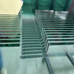 Verre de construction en gros pour usine : Verre de sécurité trempé et entièrement renforcé, transparent, sur mesure, 3mm, 4mm, 5mm, 6mm, 8mm, 10mm, 12mm, 15mm, 19mm - Product Image 1