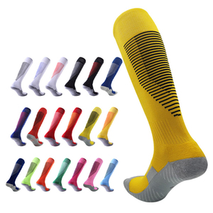 Knee High Football <b>Socks</b> Green Striped Breathable Spandex <b>Polyester</b> Adults Soccer Sports <b>Socks</b> Summer Regular Style Soccer <b>Socks</b> - Product Image 5