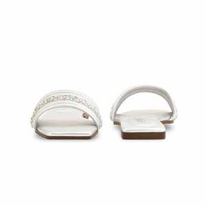 Pantoufles de sport décontractées argentées modèle CL1960 - Product Image 2