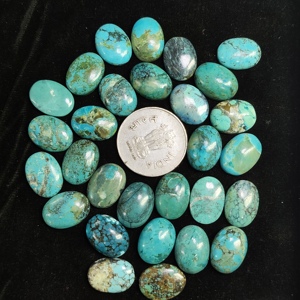 Turquesa Natural Octogonal Cabujón 12x16mm Piedra Preciosa Suelta con Reverso Plano Pulido para Venta al por Mayor Brandon Jewel Infotech - Product Image 5
