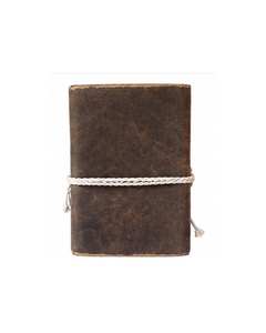Rustic Brown Leather Diary with Wrap Closure Vintage Leather <b>Journal</b> Notebook Handmade Style Travel <b>Writing</b> <b>Journal</b> Sketchbook - Product Image 4