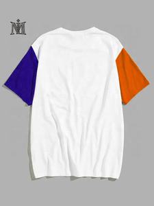 T-shirts pour hommes vêtements de mode étiquette tissée en gros de haute qualité t-shirt grande taille logo personnalisé t-shirt pas cher - Product Image 5