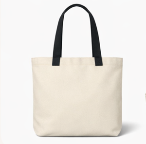 Bolsa de Mano de Lona Moderna con Diseño de Silueta Floral, Tamaño Mediano, para Uso Diario, Bolsa de Compras - Product Image 2